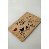 Chilai Home Coco Burrow 40 x 60 cm Kıl Paspas , iç ve dış kapı paspası