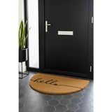 Chilai Home Coco Depin Doğal Koko PASPAS,45X75 cm Kıl Kapı Önü Paspası - Çok Renkli - 45 x 75 cm