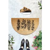 Chilai Home Coco Diesen 45x75 cm Doğal Koko Kıl Paspas