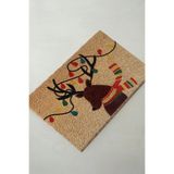 Chilai Home Coco Eleni 40x60 cm Doğal Koko Kıl Kapı Önü Paspası