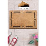 Chilai Home Coco Fatro Doğal Koko Paspas, 40x60 Cm Kıl Kapı Önü Paspası - 40 x 60 cm - Renkli