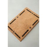 Chilai Home Coco Fatro Doğal Koko Paspas, 40x60 Cm Kıl Kapı Önü Paspası