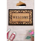 Chilai Home Coco Fold Beige Doğal Koko Paspas,kıl Kapı Önü Paspası - 40 x 60 cm - Renkli