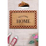 Chilai Home Coco Glamour Red Doğal Koko Paspas,kıl Kapı Önü Paspası - 40 x 60 cm - Kahverengi