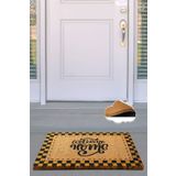 Chilai Home Coco Glamour Yellow Doğal Koko Kıl Kapı Önü Paspası