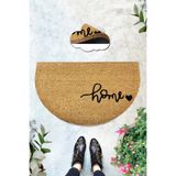 Chilai Home Coco Icon 45X75 cm Doğal Koko Kıl Paspas,Hindistan Cevizi Naturel Kapı Önü Paspası