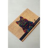Chilai Home Coco Kons 40x60 cm Doğal Koko Kıl Paspas