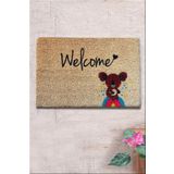 Chilai Home Coco Makky 40x60 cm Doğal Koko Kıl Paspas