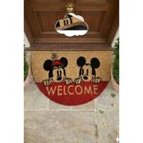 Chilai Home Coco Mat Janmau 45X75 cm Doğal Koko Kıl Paspas,hindistan Naturel Kapı Önü Paspası - Çok Renkli - 47 x 75 cm