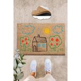 Chilai Home Coco Medore 40x60 Cm Kıl Paspas, Iç Ve Dış Kapı Paspası