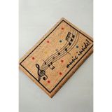 Chilai Home Coco Music Inside Doğal Koko Paspas 40x60 Cm