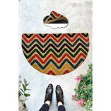 Chilai Home Coco OBLIQUUM 45x75 Cm Doğal Koko Kıl Paspas,hindistan Naturel Kapı Önü Paspası
