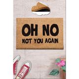 Chilai Home Coco Oh No Doğal Koko Paspas,kıl Kapı Önü Paspası - 40 x 60 cm - Renkli