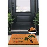 Chilai Home Coco Paume Doğal Koko Paspas,kıl Kapı Önü Paspası - 40 x 60 cm - Renkli