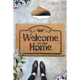 Chilai Home Coco Pino Koko Paspas,kıl Kapı Önü Paspası - 40 x 60 cm - Renkli