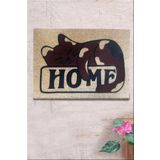 Chilai Home Coco Shlof 40x60 cm Doğal Koko Kıl Paspas
