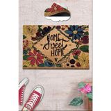 Chilai Home Coco Topiary Doğal Koko Paspas,kıl Kapı Önü Paspası - 40 x 60 cm - Renkli