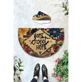Chilai Home Coco Topiary Doğal Koko Paspas,kıl Kapı Önü Paspası - Çok Renkli - 64 x 75 cm