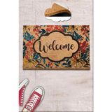 Chilai Home Coco Torf Koko Paspas 40x60 Cm Kıl Kapı Önü Paspası - 40 x 60 cm - Renkli