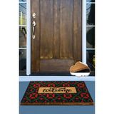 Chilai Home Coco Vintage Black Doğal Koko Paspas,kıl Kapı Önü Paspası - 40 x 60 cm - Renkli