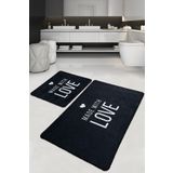 Chilai Home Con Amore Banyo Halısı 2'li Set