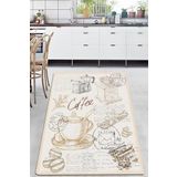 Chilai Home Core Djt Mutfak Halısı Kaymaz Taban Yıkanabilir Leke Tutmaz, 120 x 180