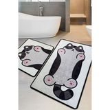 Chilai Home Cuddlyo 2'li Set Banyo Halısı Djtbanyo - Renkli