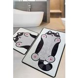 Chilai Home Cuddlyo 2'li Set Djt Banyo Halısı