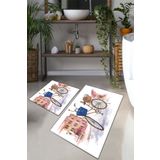 Chilai Home Dance Street Djt 2'li Set Banyo Halısı