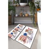 Chilai Home Dance Street Djt 3'lü Set Banyo Halısı