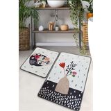 Chilai Home Darling 2'li Set Djt Banyo Halısı