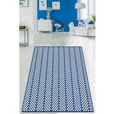 Chilai Home Dekoratif Modern Tasarım Yıkanabilir Kaymaz Taban Halı Yolluk, 100 x 200