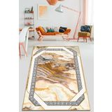 Chilai Home Djt Modern Tasarım Yıkanabilir Kaymaz Taban Halı Salon Halısı Dekoratif Halı, 80 x 150