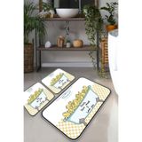 Chilai Home Ducks Djt 3'lü Set Banyo Halısı
