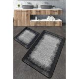 Chilai Home Esper Djt 2'li Set Yıkanabilir Kaymaz Taban Banyo Halısı