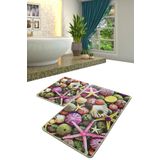 Chilai Home Estrella Djt 2'li Set Banyo Halısı Paspas Seti