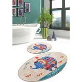 Chilai Home Etnic Djt 2'li Set Banyo Halısı
