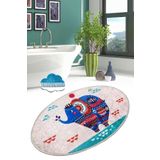 Chilai Home Etnic Oval Djt 70x120 cm Banyo Halısı