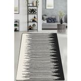 Chilai Home Frequenza Djt Modern Tasarım Yıkanabilir Kaymaz Taban Halı Salon Halısı Dekoratif Halı, 80 x 150