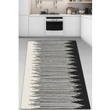 Chilai Home Frequenza Mutfak Halısı Djt Makinede Yıkanabilir Kaymaz Tabanlı Mutfak Halısı, 80 x 200