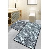 Chilai Home Frond 2'li Set Djt Banyo Halısı