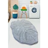 Chilai Home Frunze Gri Akr 80x120 cm Banyo Halısı