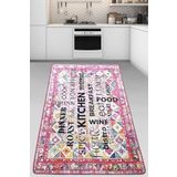 Chilai Home Gammel Halı Djt Mutfak Halı Djtsı Makinada Yıkanabilir, 80 x 150