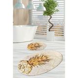 Chilai Home Gold Pıne 2'li Set Banyo Halısı Klozet Takımı Djtbanyo - Renkli - 4798