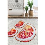 Chilai Home Greyfurt Djt 3'lü Set Banyo Halısı