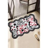 Chilai Home Grocen Tekli 60x100cm Banyo Paspası, Kaydırmaz Tabanlı Djtbanyo - Renkli