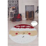 Chilai Home Ho Ho Ho Djt Çap Yeni Yıl 140x140 cm Halı