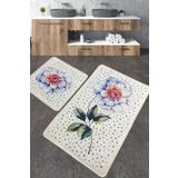 Chilai Home Jade Djt 2'li Set Yıkanabilir Kaymaz Taban Banyo Halısı