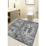 Chilai Home Keep Off 3lü Set Banyo Halısı Djt