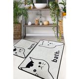 Chilai Home Likeable 2'li Set Djt Banyo Halısı